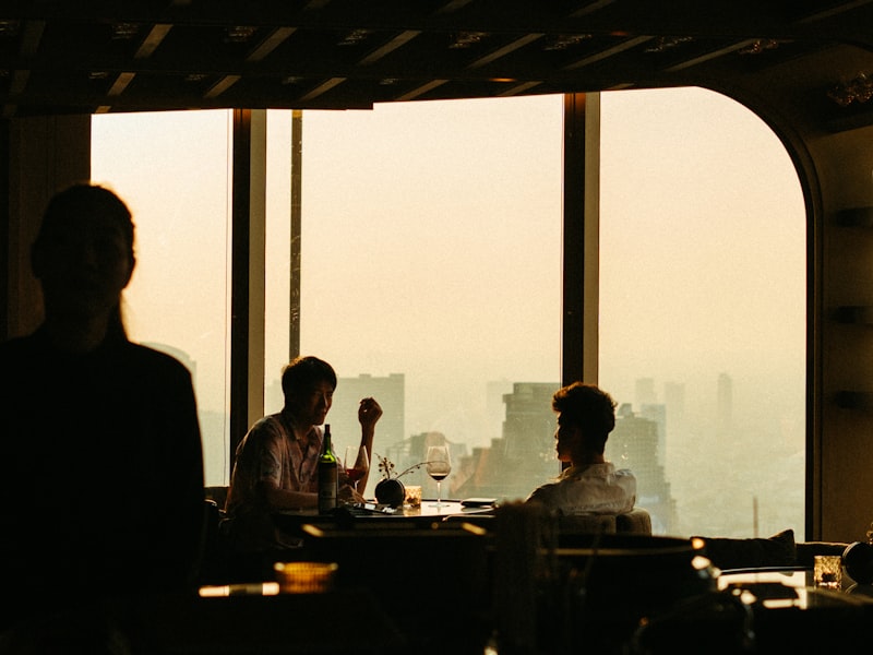 The Penthouse FIVE Palm Jumeirah rooftop bar panoramic Gulf and skyline view