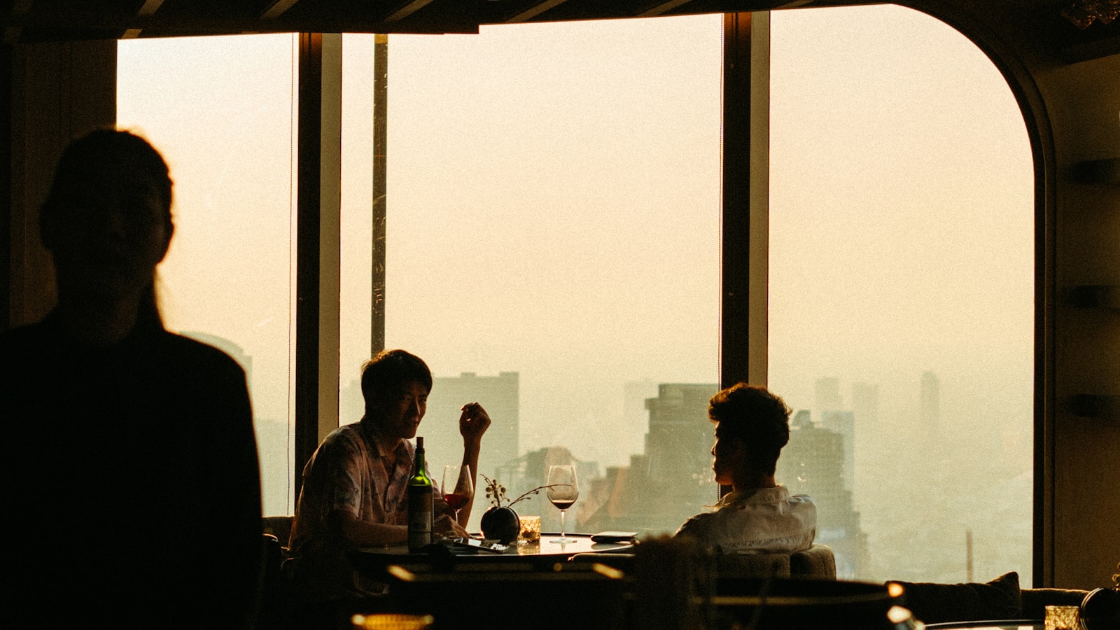 The Penthouse FIVE Palm Jumeirah rooftop bar panoramic Gulf and skyline view