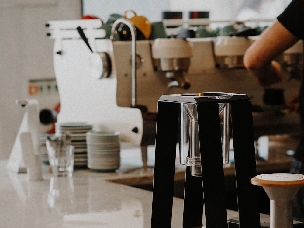 Ores Cafe minimalist interior with specialty pour-over coffee — photo 1