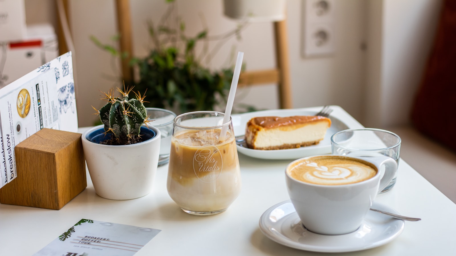Ores Cafe minimalist interior with specialty pour-over coffee