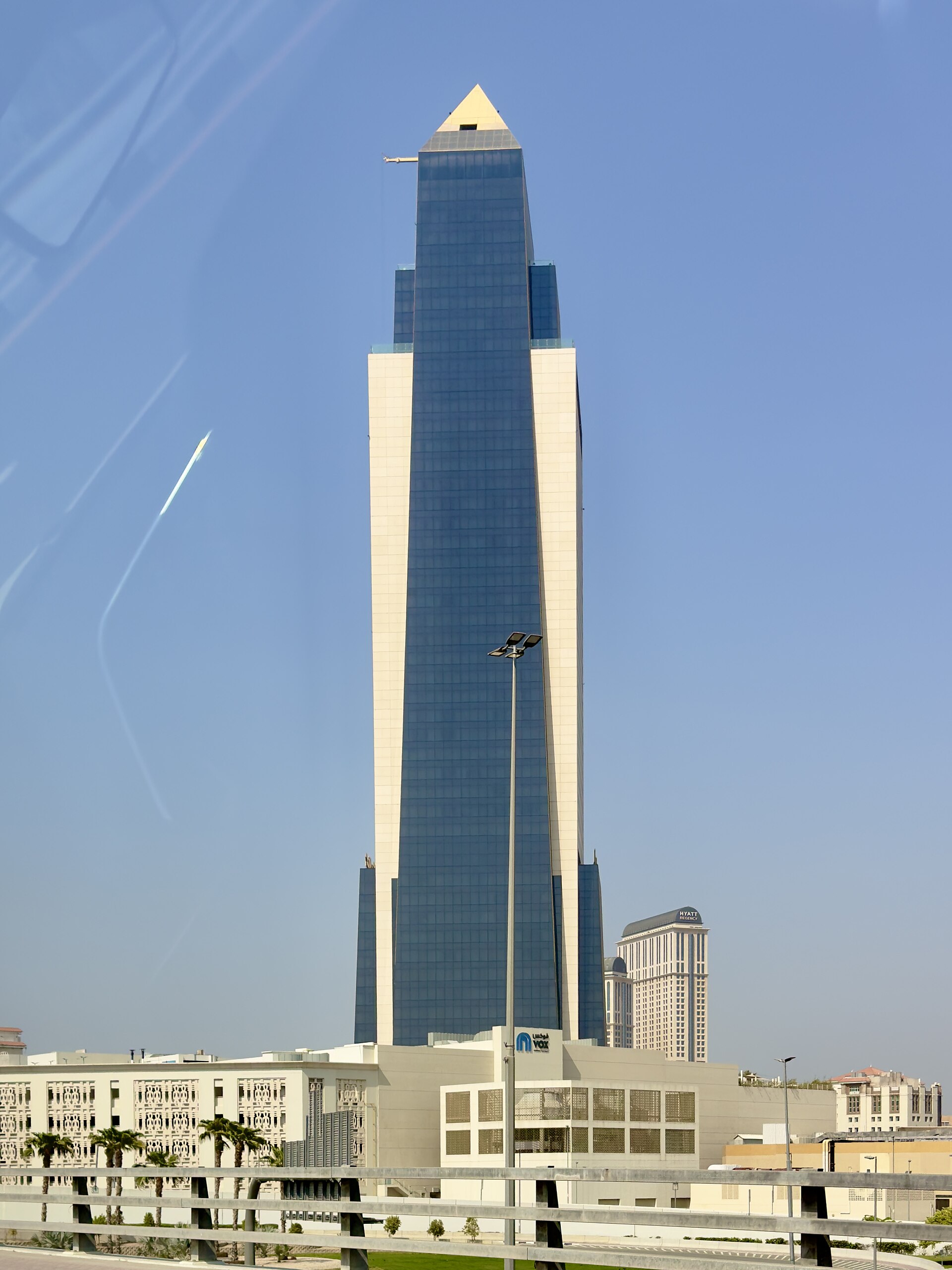 Sofitel Dubai The Obelisk exterior with obelisk tower architecture