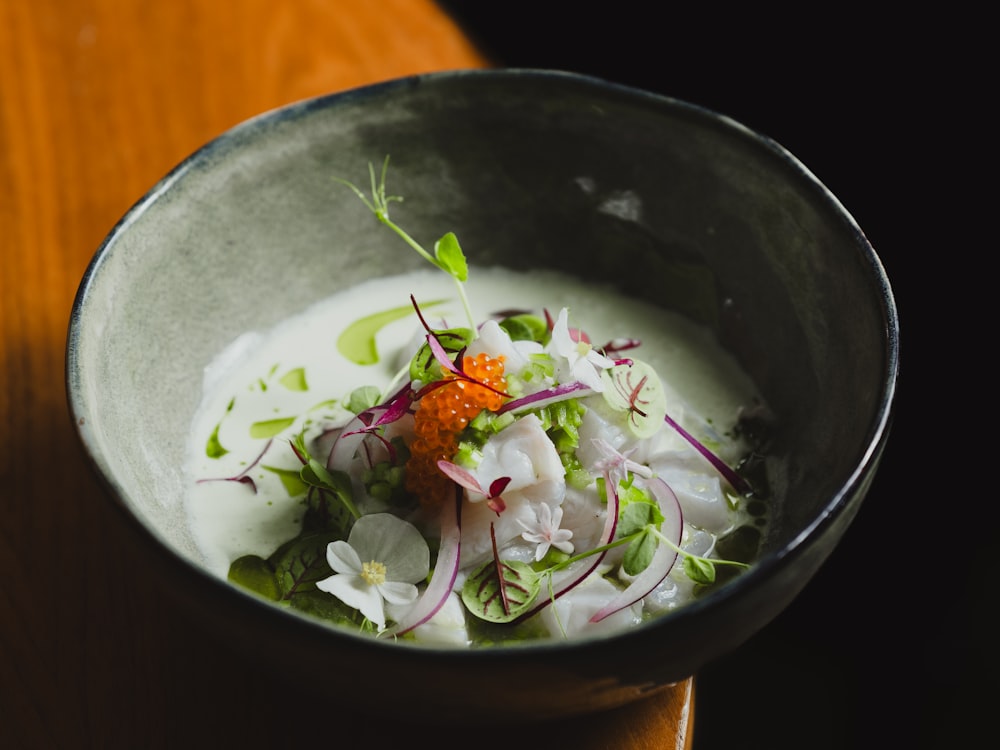 NAZCCA elegantly plated Nikkei ceviche with vibrant Peruvian garnishes — photo 1